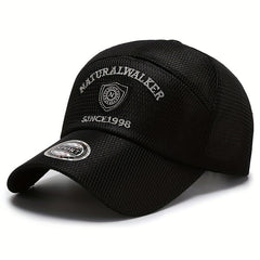 Embroidered SINCE1998 Men's Breathable Mesh Sun Protection Baseball Cap
