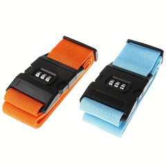 Combination Lock Luggage Belt for Travel