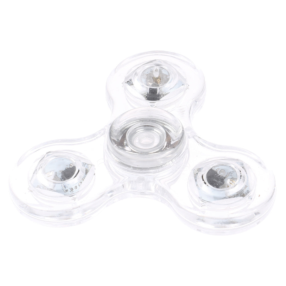 LED Hand Spinner Glow in the Dark Fingertip Gyroscope Toy
