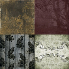 Halloween DIY Scrapbook Paper 6 Inch Single Sided Pattern Paper
