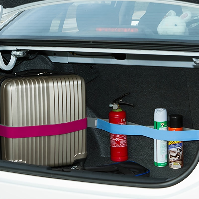 Car Trunk Security Kit: Adhesive Tape Hooks, Lock, and More