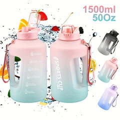 Gradient Sports Water Bottle with Carrying Strap