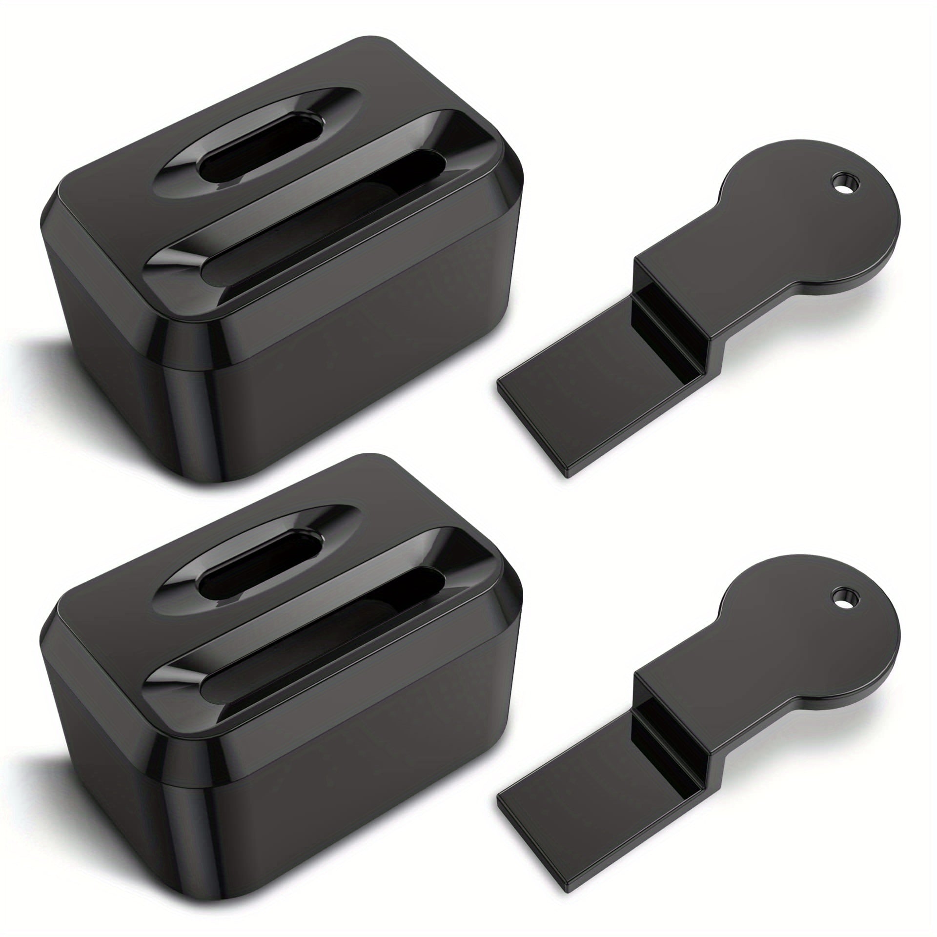 2pcs Car Seatbelt Buckle Guard Child Seat Belt Lock