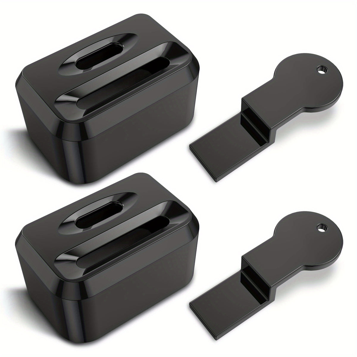 2pcs Car Seatbelt Buckle Guard Child Seat Belt Lock