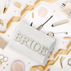 Bride Patch Makeup Bag Waterproof Organizer