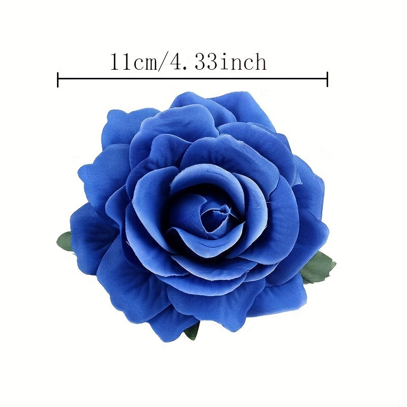 Rose Hair Clip for Women Girls Wedding Party