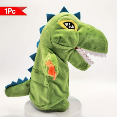 Interactive Dinosaur Hand Puppet Plush Toy for Kids
