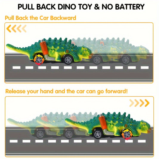 Dinosaur Car Inertia Force Toy