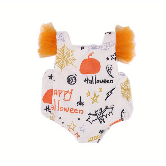 Christmas Tree Print Dress for 18 Inch Dolls