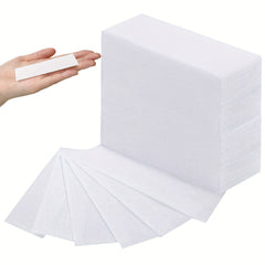 100 Wax Strips Hair Removal Non Woven Waxing Strips for Body Bikini