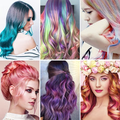 10 Vibrant Temporary Hair Chalk Combs for Parties & Cosplay