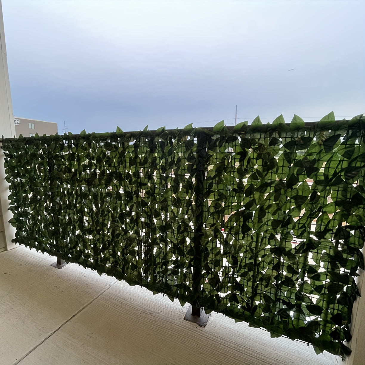 2pcs Artificial Ivy Privacy Fence Wall Screen Faux Ivy Vine Leaf Decoration