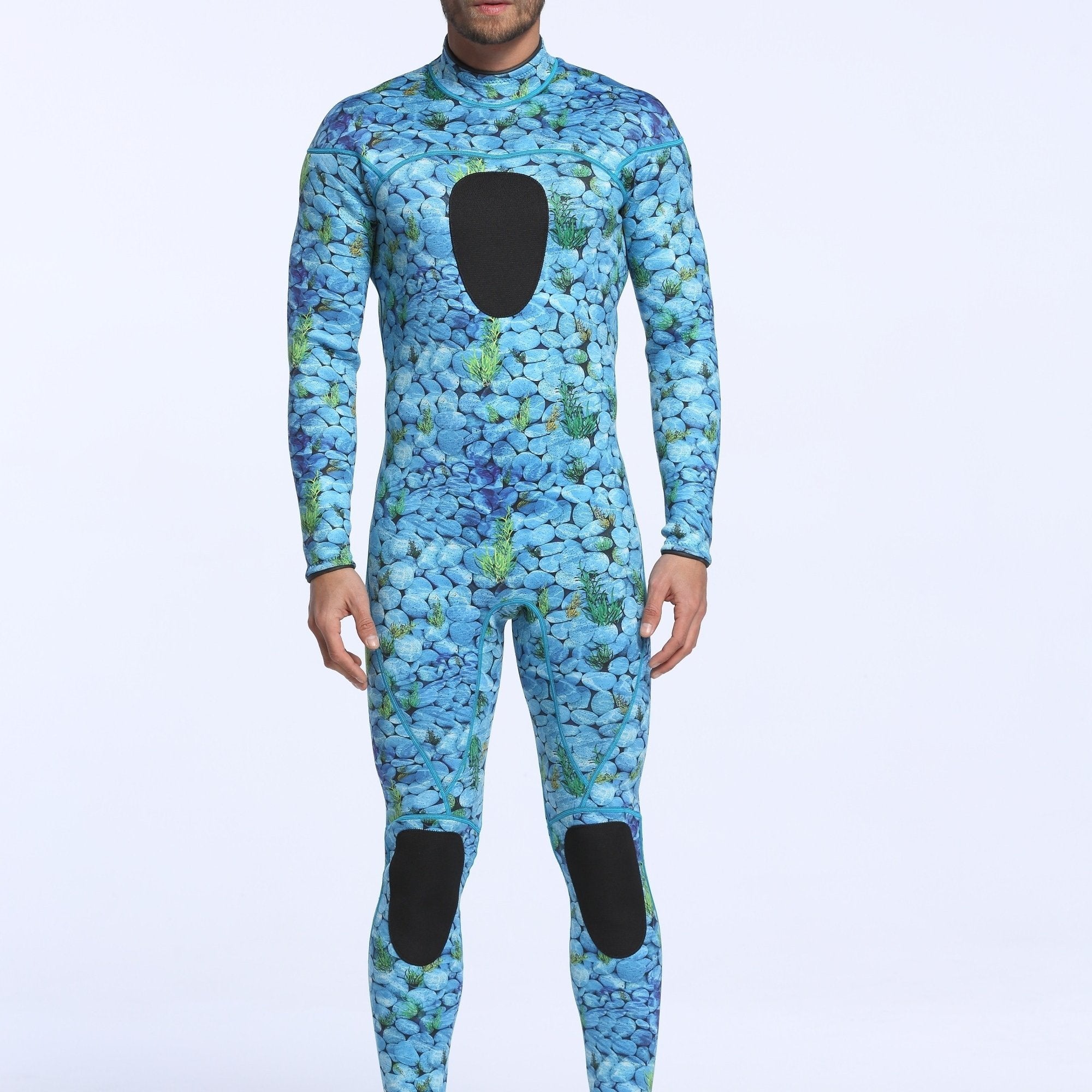 Men's 3mm Neoprene Camo Diving Wetsuit