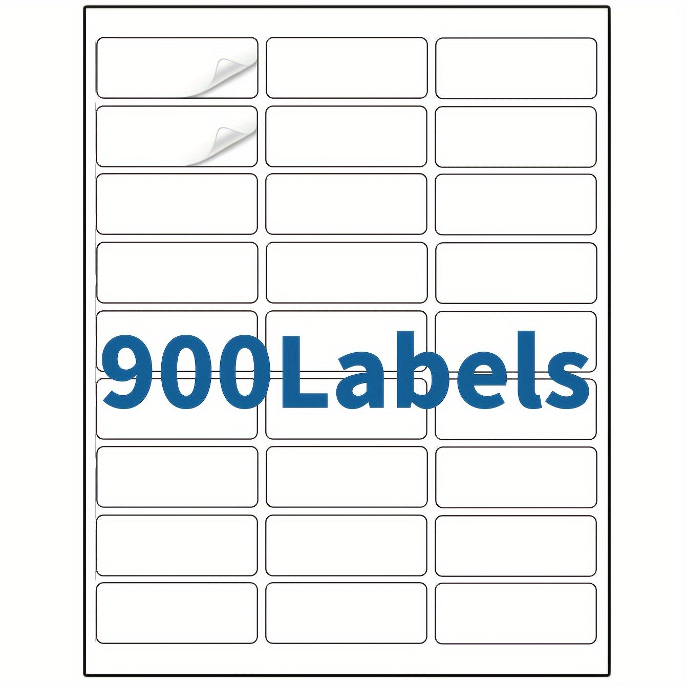 900 Address Labels 1 X 2 5 8 Printer Mailing Labels