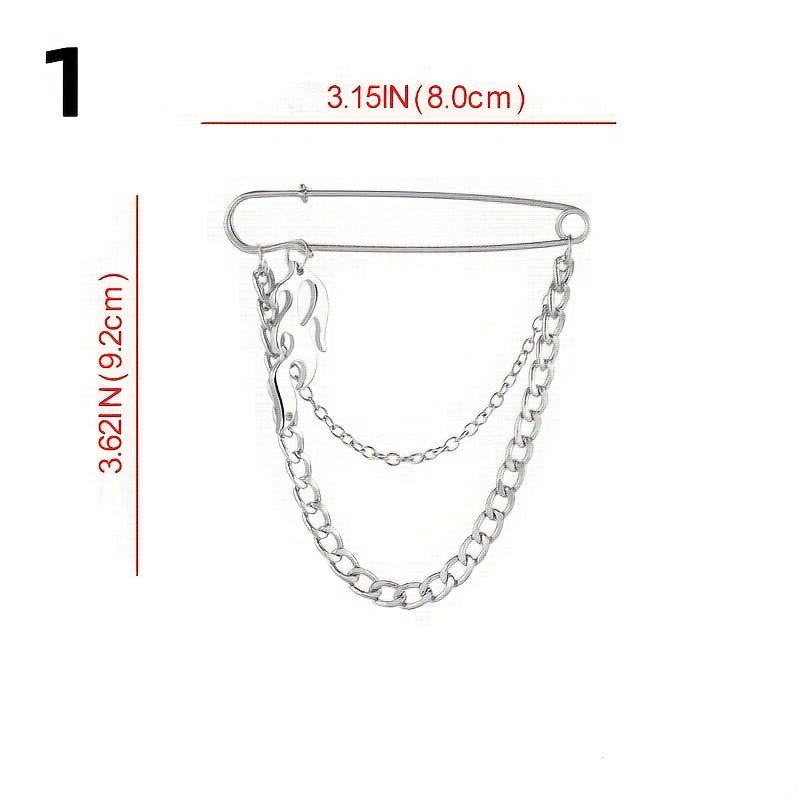 Double Layer Butterfly Brooch Waist Pin for DIY