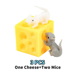 3pcs Squeeze Cheese Fidget Toys Stress Relief Gift
