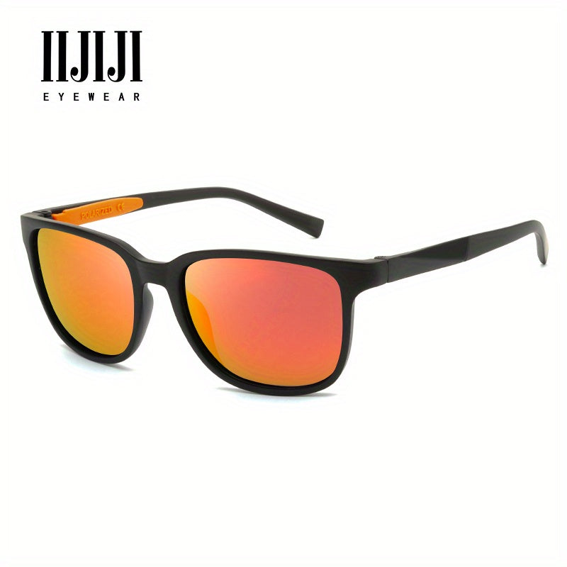 Men's Polarized Square Sunglasses Anti Glare UV400