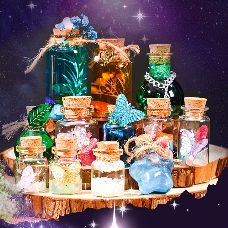 Mini Wizard Potion Bottle Kit Magic Drift DIY Halloween Christmas Birthdays