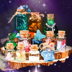 Mini Wizard Potion Bottle Kit Magic Drift DIY Halloween Christmas Birthdays