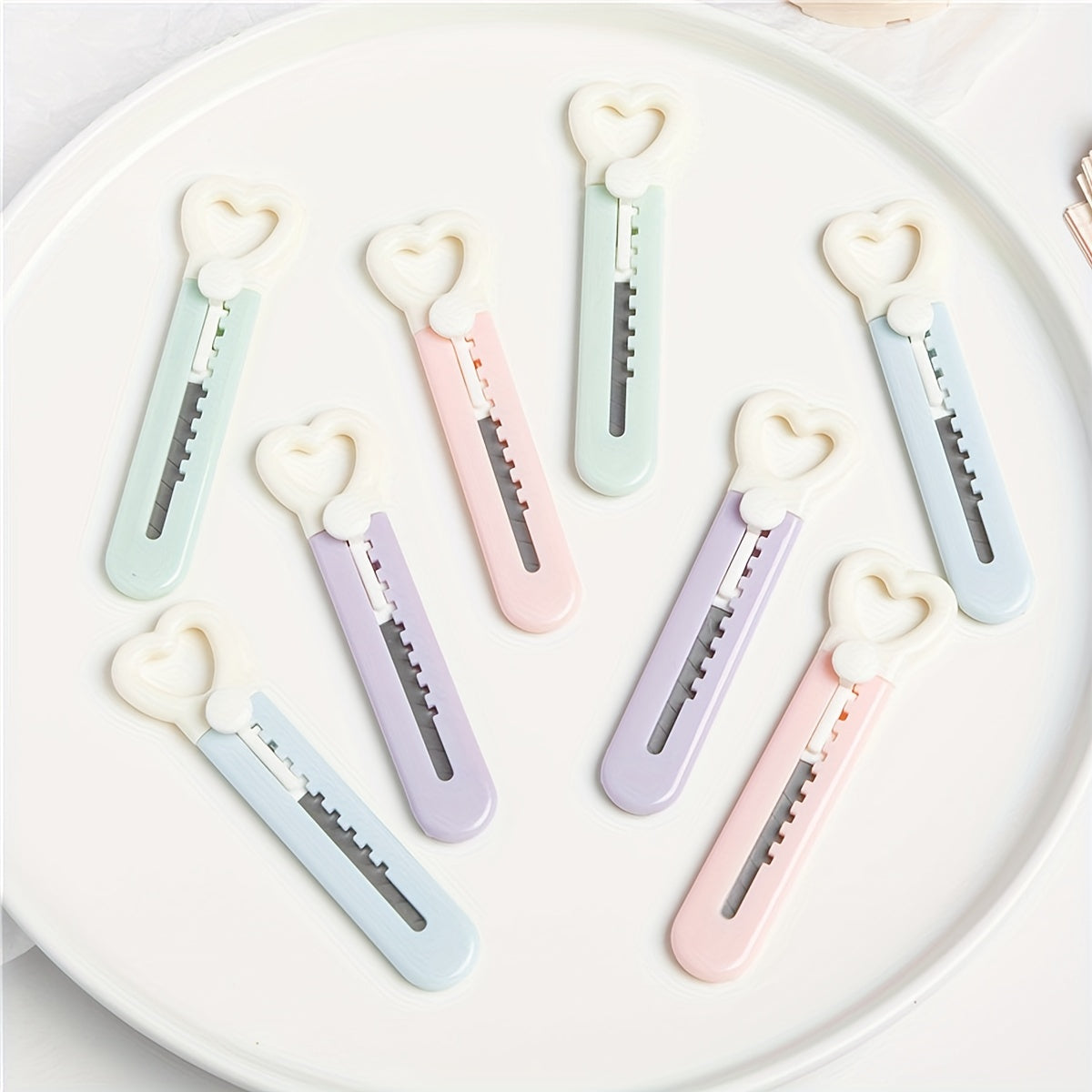 Heart Shape Art Student Portable Express Box Opener
