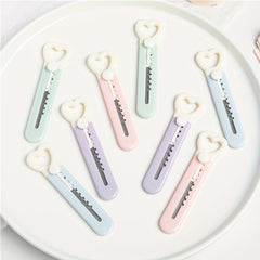 Heart Shape Art Student Portable Express Box Opener