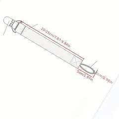 Baby Pacifier Clip Chain Ribbon Holder Anti-drop Strap Feeding Gift