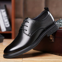 Men's Lace Up Derby Shoes Round Toe Wear resistant Non Slip
