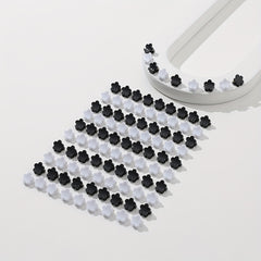 100pcs Mini Star Shape Hair Claw Braid Hair Clip Hair Accessories