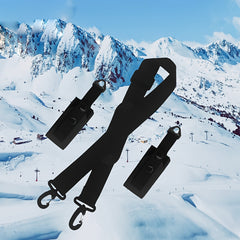 Adjustable Ski Strap Portable Snowboard Sled Harness