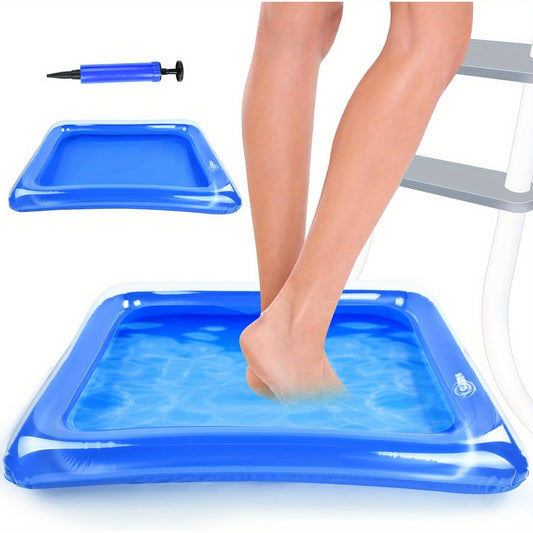 2pcs Durable PVC Inflatable Pool 58 Portable Square Sand Tray