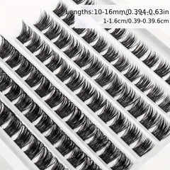 Wispy Lash Extensions 84 Clusters C Curling Individual Lashes Mix Style