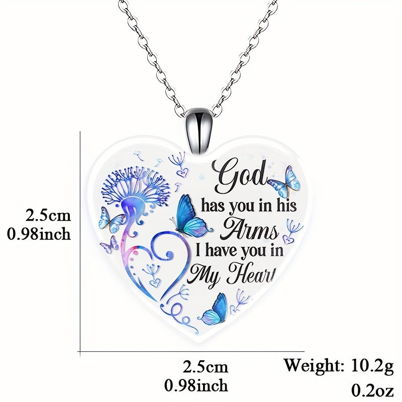 Butterfly Crystal Pendant Necklace Christmas Party Gift