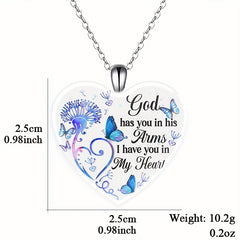 Butterfly Crystal Pendant Necklace Christmas Party Gift