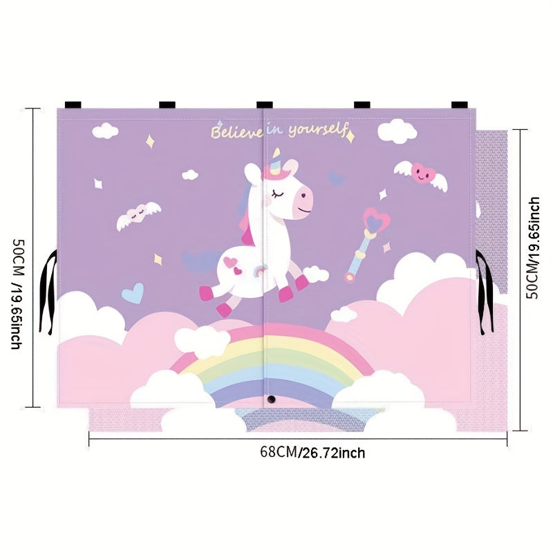 Baby Car Window Sun Shade Double Layer Magnetic, Full Blackout, UV Protection