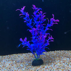 Artificial Plastic Aquarium Plants 7 9in Decoration