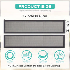 6pcs Magnetic PVC Vent Mesh Floor Cover