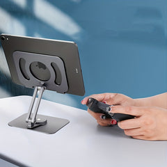 Aluminum Tablet Stand 360 Degree Rotating Lifting Folding Portable Stand