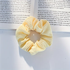Retro Fabric Hair Tie Fat Scrunchie Head Rope Hair Accessories