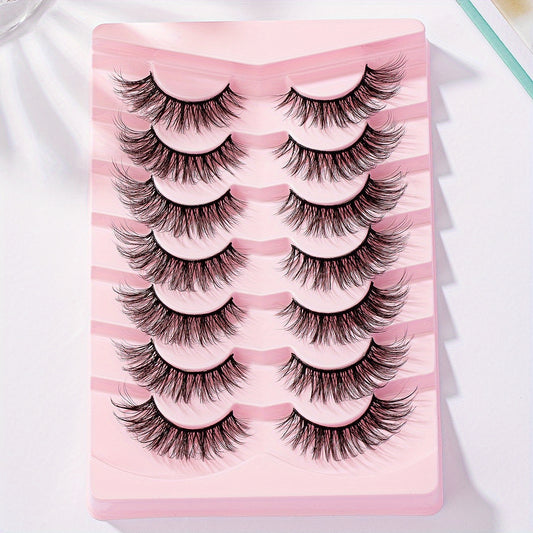 Soft & Fluffy False Mink Eyelashes for Long Lasting Look