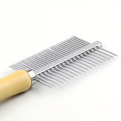 Double Sided Pet Comb For Grooming & Massaging Dogs Cats
