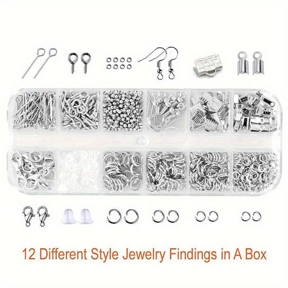 845pcs Jewelry Making Supplies Kit with Tools, Wire, Findings