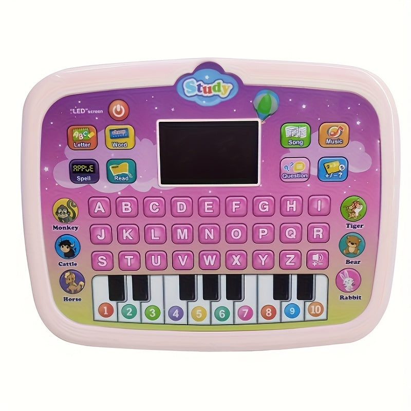 Kids English Learning Tablet Educational Study Chart with 26 Alphabet Buttons