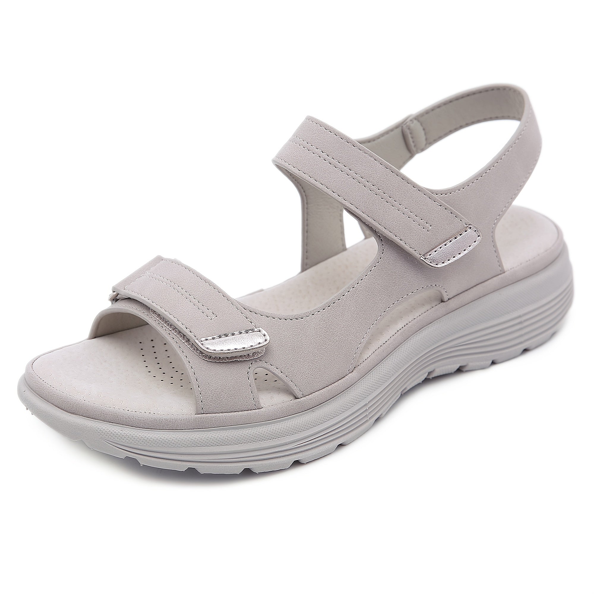 Women's Platform Sandals Open Toe Slingback Sandals Soft Sole