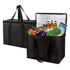 10pcs Supermarket Shopping Storage Bag Insulation Bag for Camping Picnic