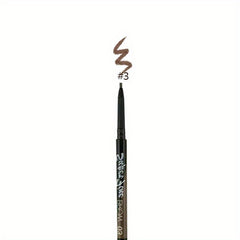 Auto Rotating Eyebrow Pen Double Head Ultra Slim Pencil w/ Brush 4 Colors