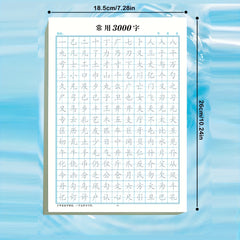 3000 Chinese Characters Exercise Book