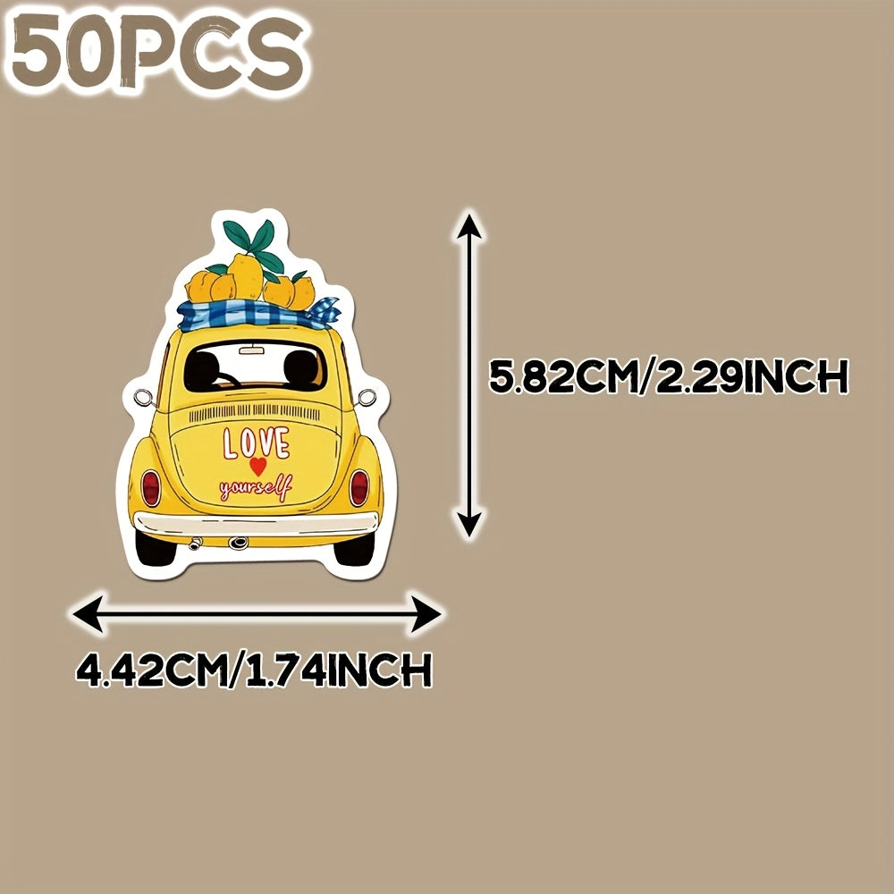 50 Mediterranean Theme Decorative Stickers for School and Party Decorations