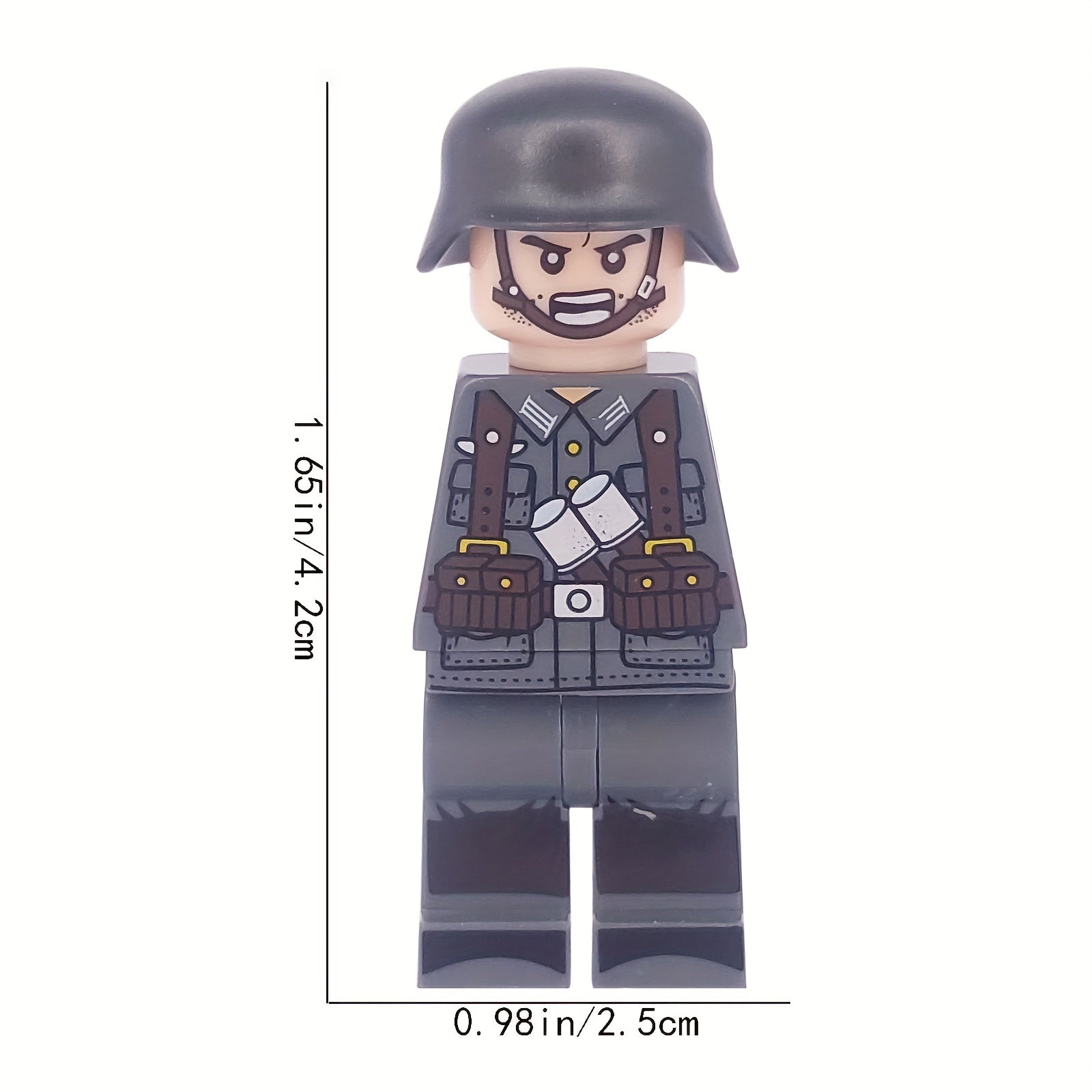 Soldiers Building Blocks Armor Weapons Pack Educational Toys For Kids