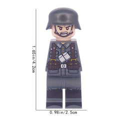 Soldiers Building Blocks Armor Weapons Pack Educational Toys For Kids