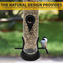 4pcs Hanging Bird Feeder for Camping and Backyard Bird Watching